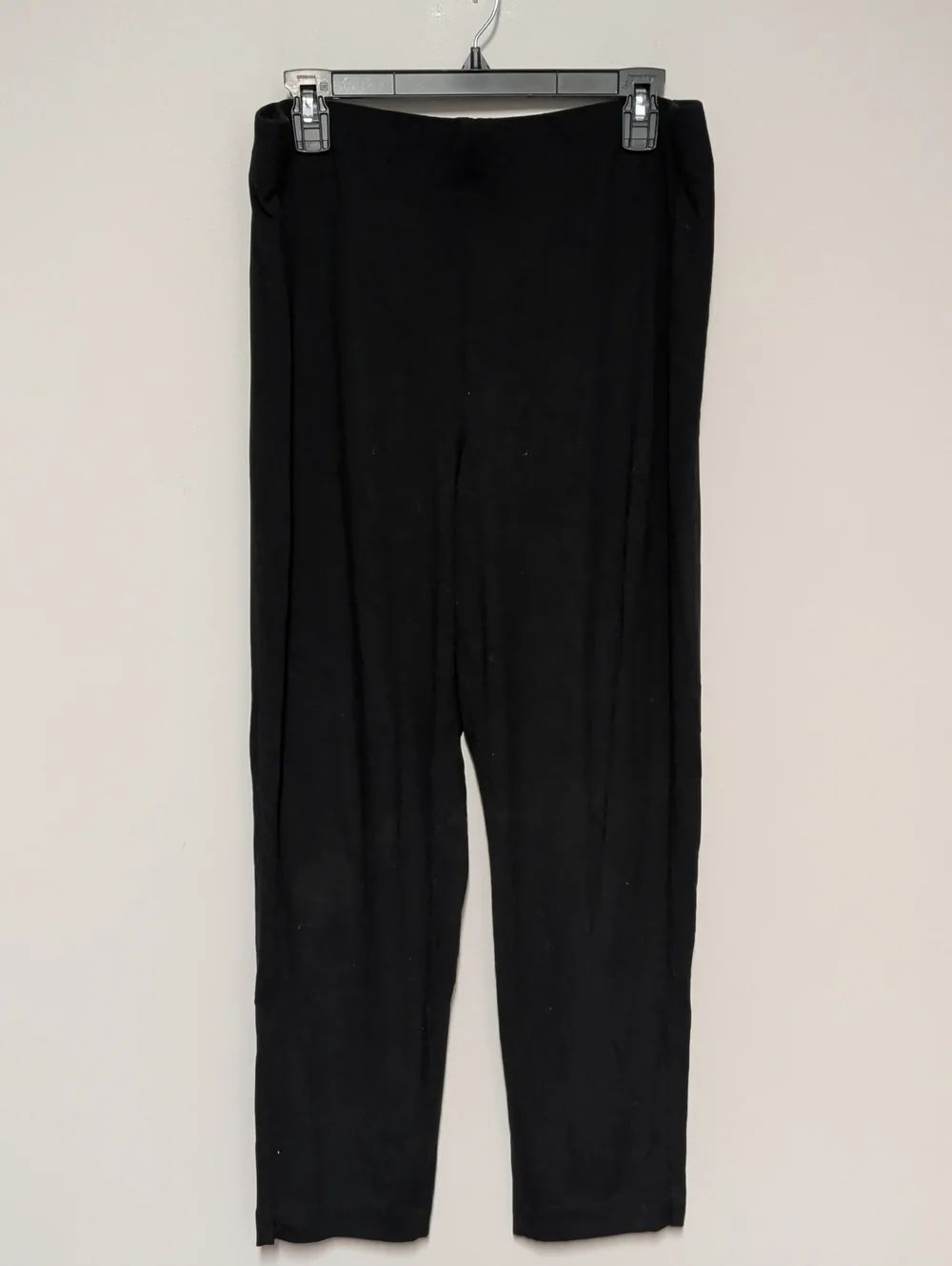 J. Jill Black Straight-Leg Pull-On Pants